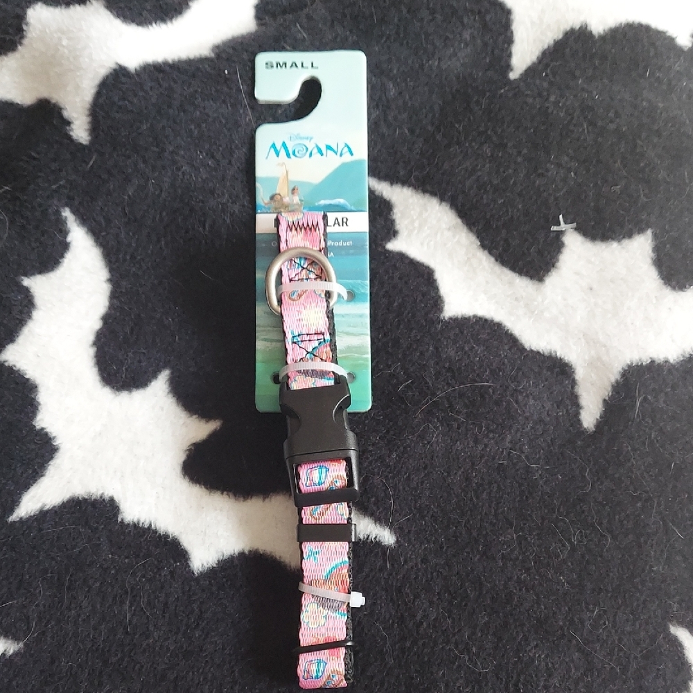 Moana Pink Dog Collar